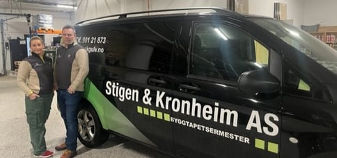Byggtapetsermester Stigen & Kronheim AS wird Teil von Håndverksgruppen